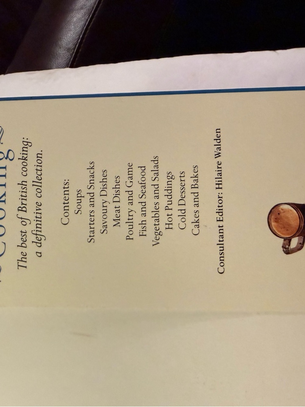 Traditional British Cooking Cookbook - Blue Cover - Picture 6 of 6